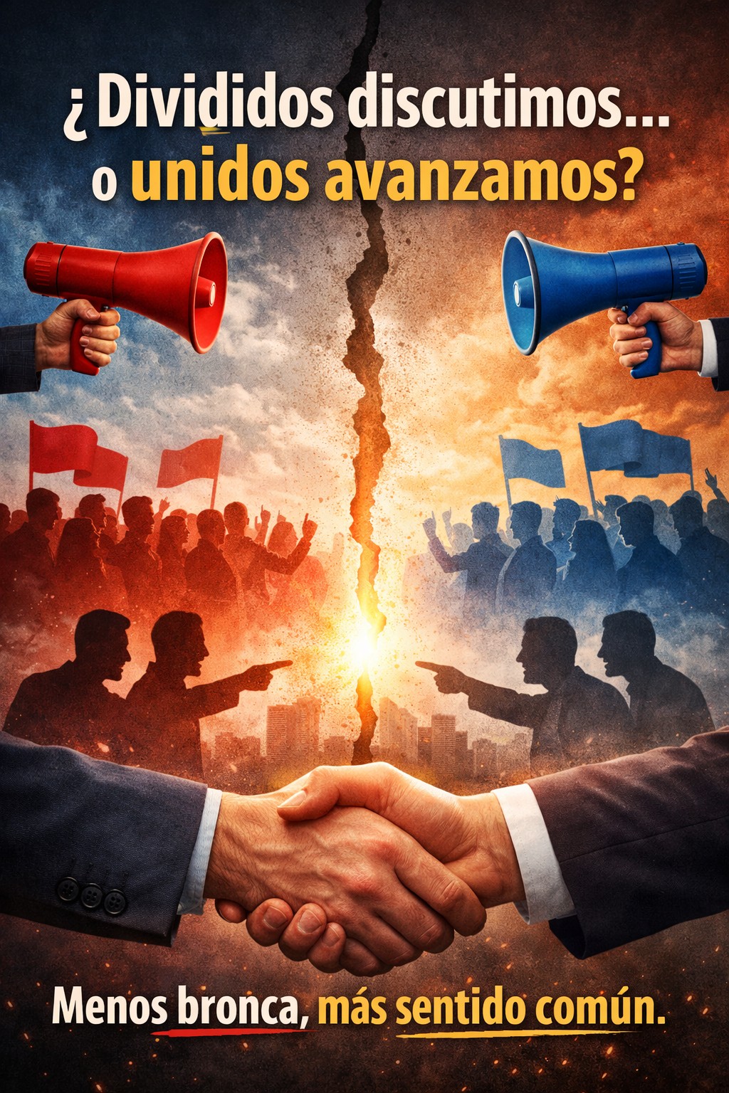 Política polarizada por su bien